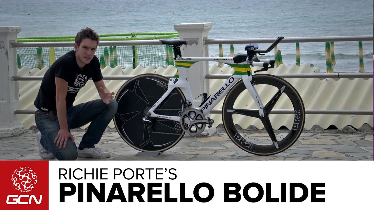 Richie Porte's Pinarello Bolide Time Trial Bike | Giro D'Italia 2015