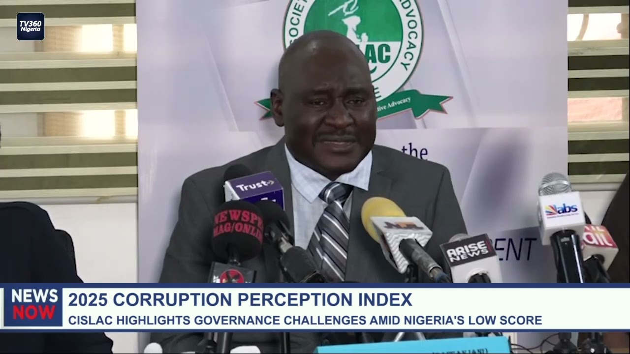 2025 Corruption Perception Index: CISLAC Highlights Governance Challenges Amid Nigeria’s Low Score