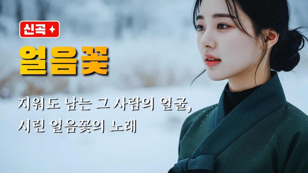 얼음꽃 ❄️ | 시린 겨울 끝에 머문 아픈 이별 | 애절한 감성 트로트