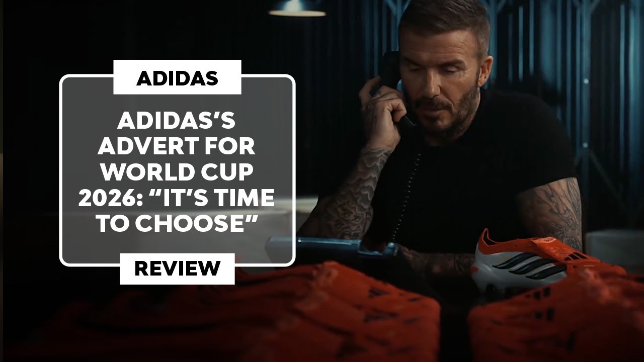 ▷ Реклама Adidas к чемпионату мира по футболу 2026 года: «Пришло время сделать выбор»