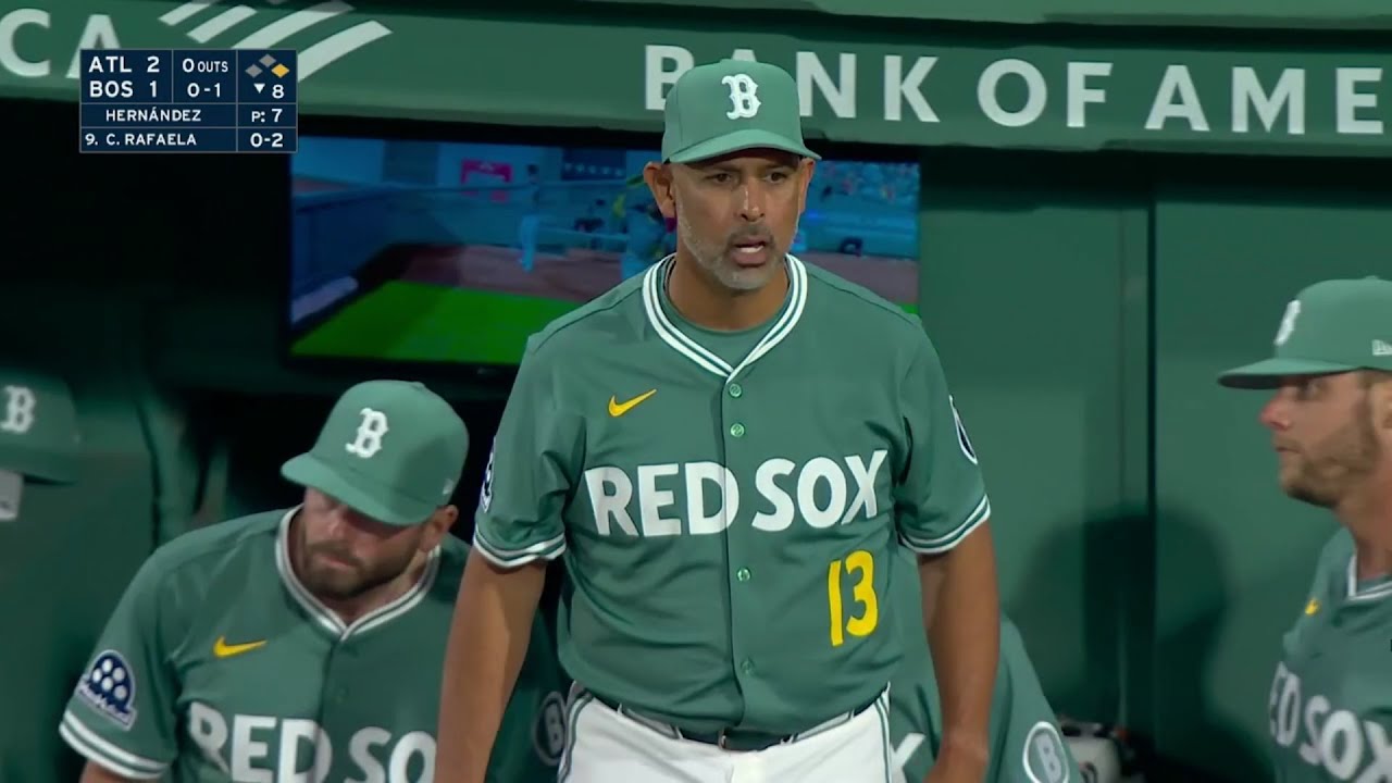 Alex Cora is pissed at Ceddanne Rafeala for missing his signs and Will Flemming lays into him for it