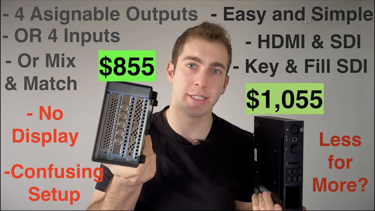 UltraStudio 4K Mini против Deck Link Duo 2! Что выбрать?