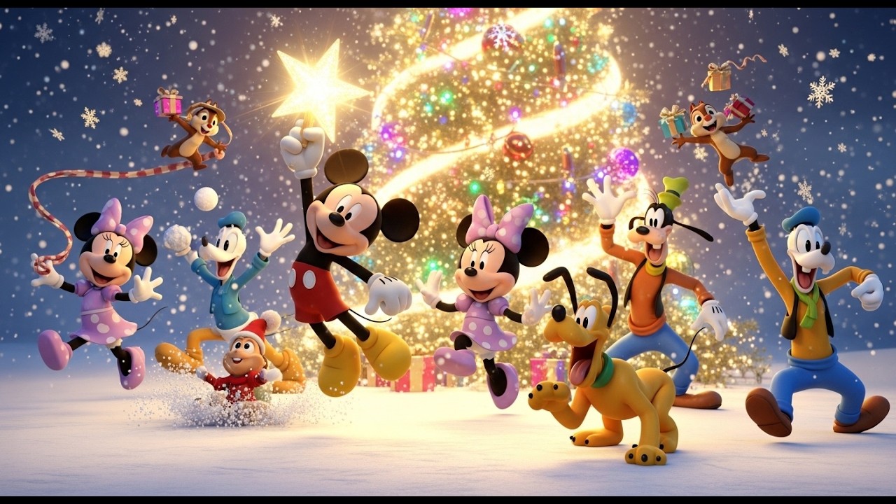 🎄 Magical Christmas Adventure with Mickey & Minnie