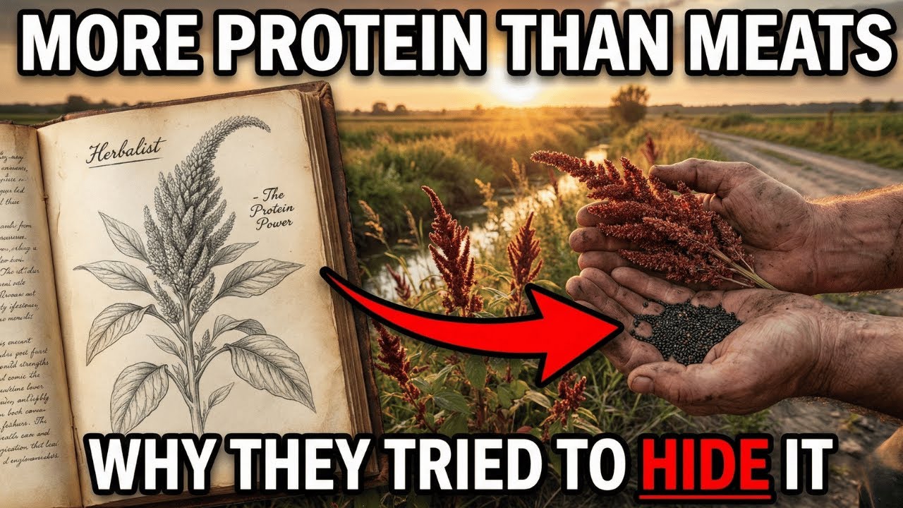 Illegal to Cultivate This Weed, Grows in Every Ditch: The Protein Plant They Hide