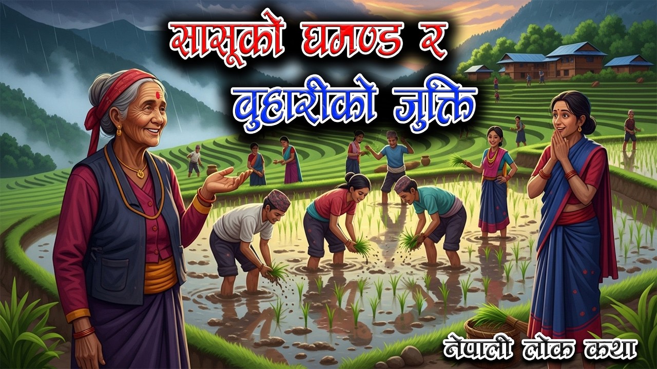 सासूको घमण्ड र बुहारीको जुक्ति | Hamro Lok Katha | Nepali Lok Katha | नेपाली लोक कथा
