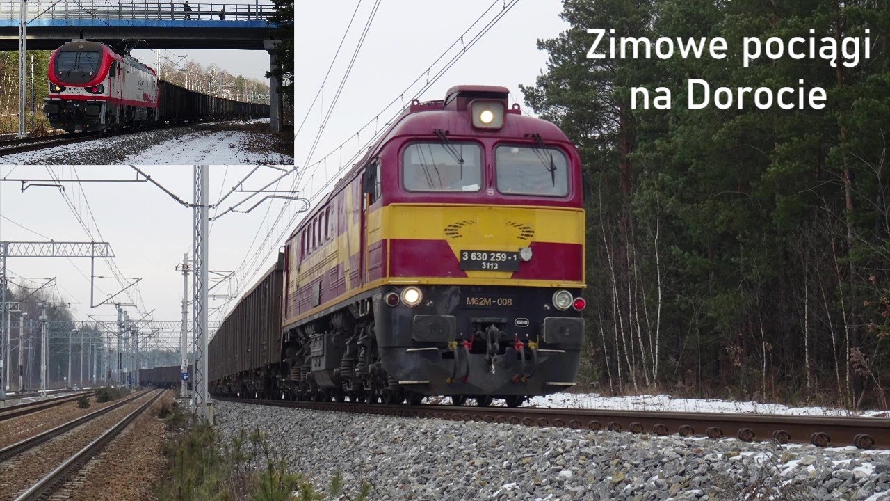 Zimowe pociągi na Dorocie - Luty 2023 r.