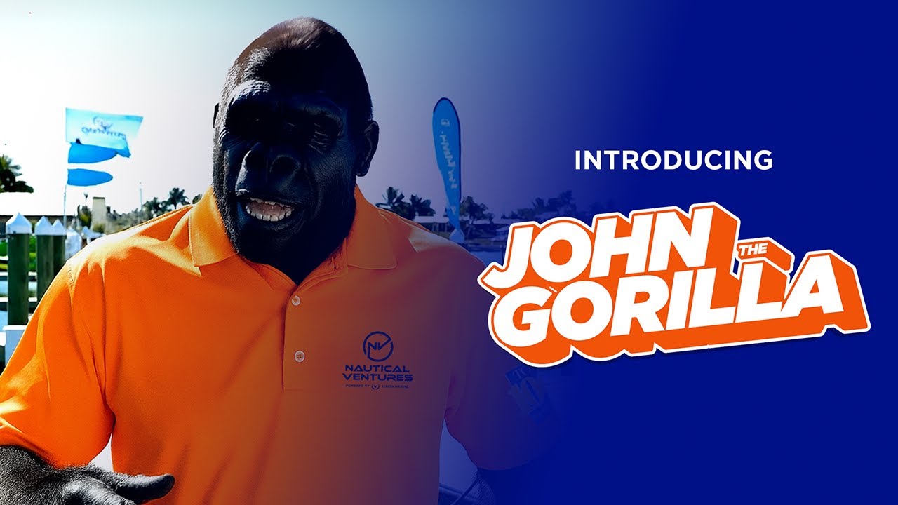 Introducing John the Gorilla! Our Nautical Ventures Expert!