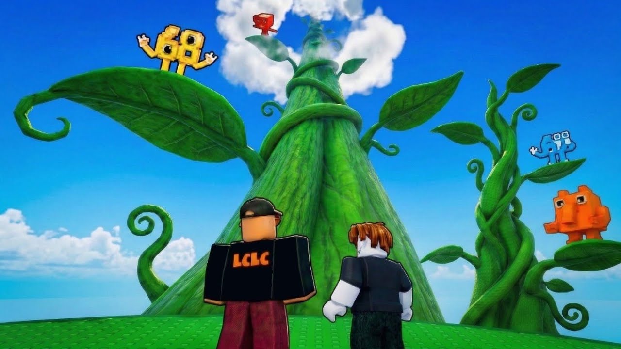 i GREW the BIGGEST BEANSTALK for BRAINROTS in ROBLOX