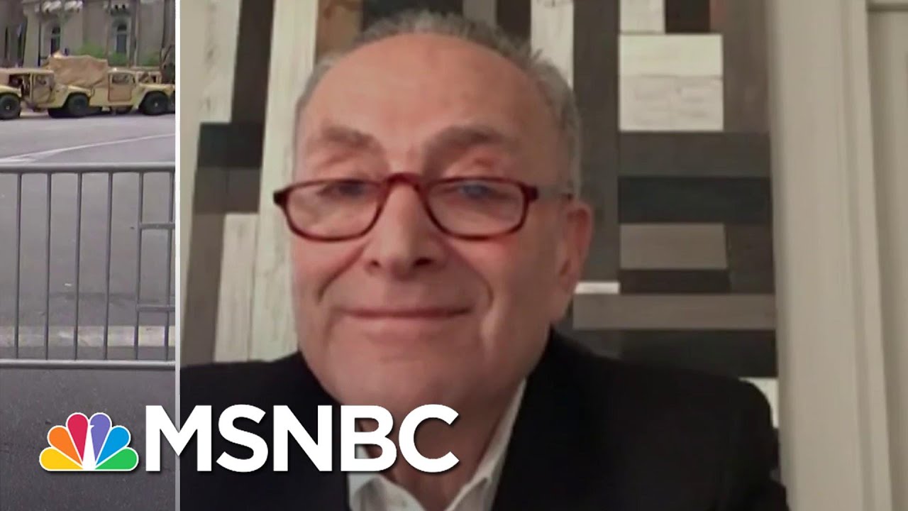 Schumer On Jobs Numbers: This Is Not The Time To Be Complacent Or Joyful | Stephanie Ruhle | MSNBC