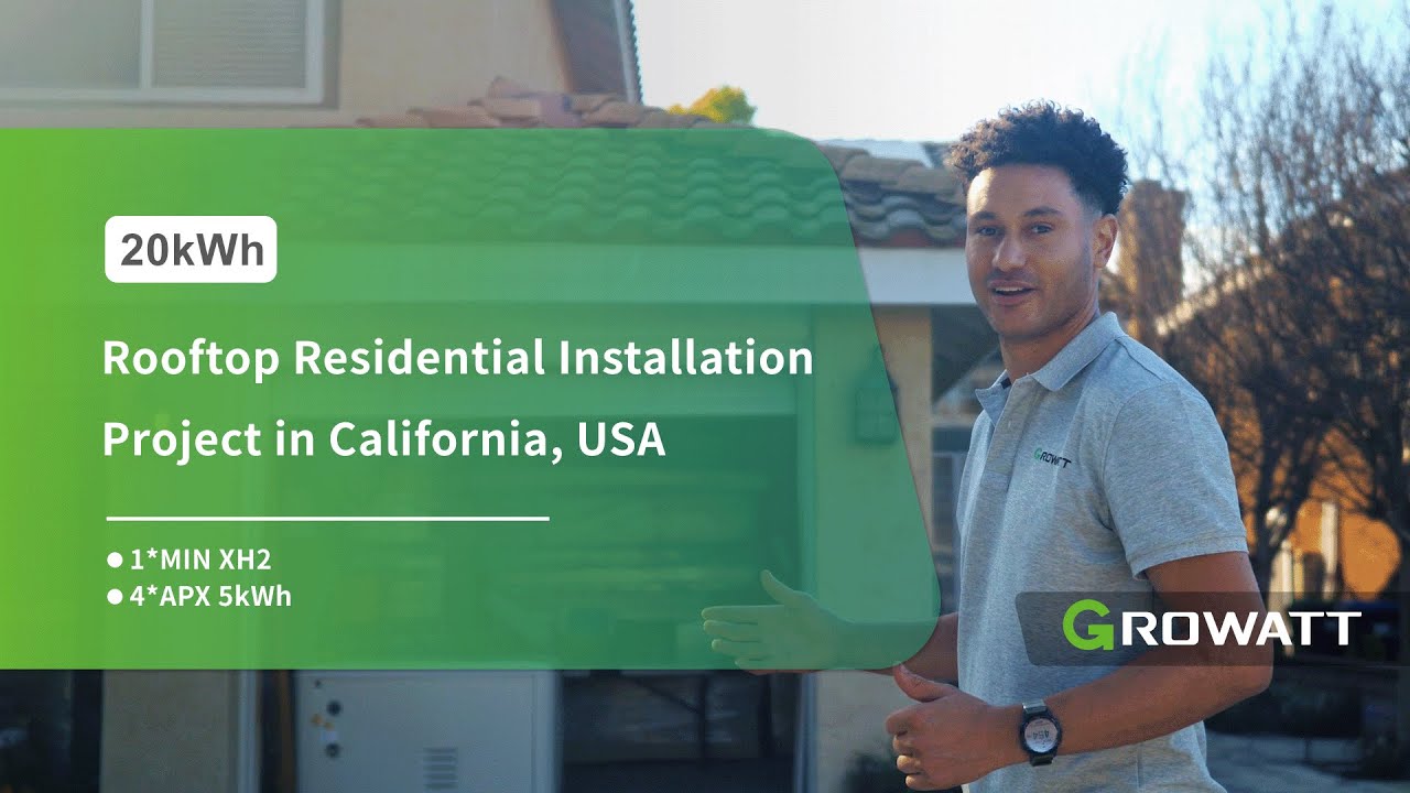 Empowering Sustainable Living in Ontario: Growatt's MIN XH2 inverter and APX 5kWh battery system