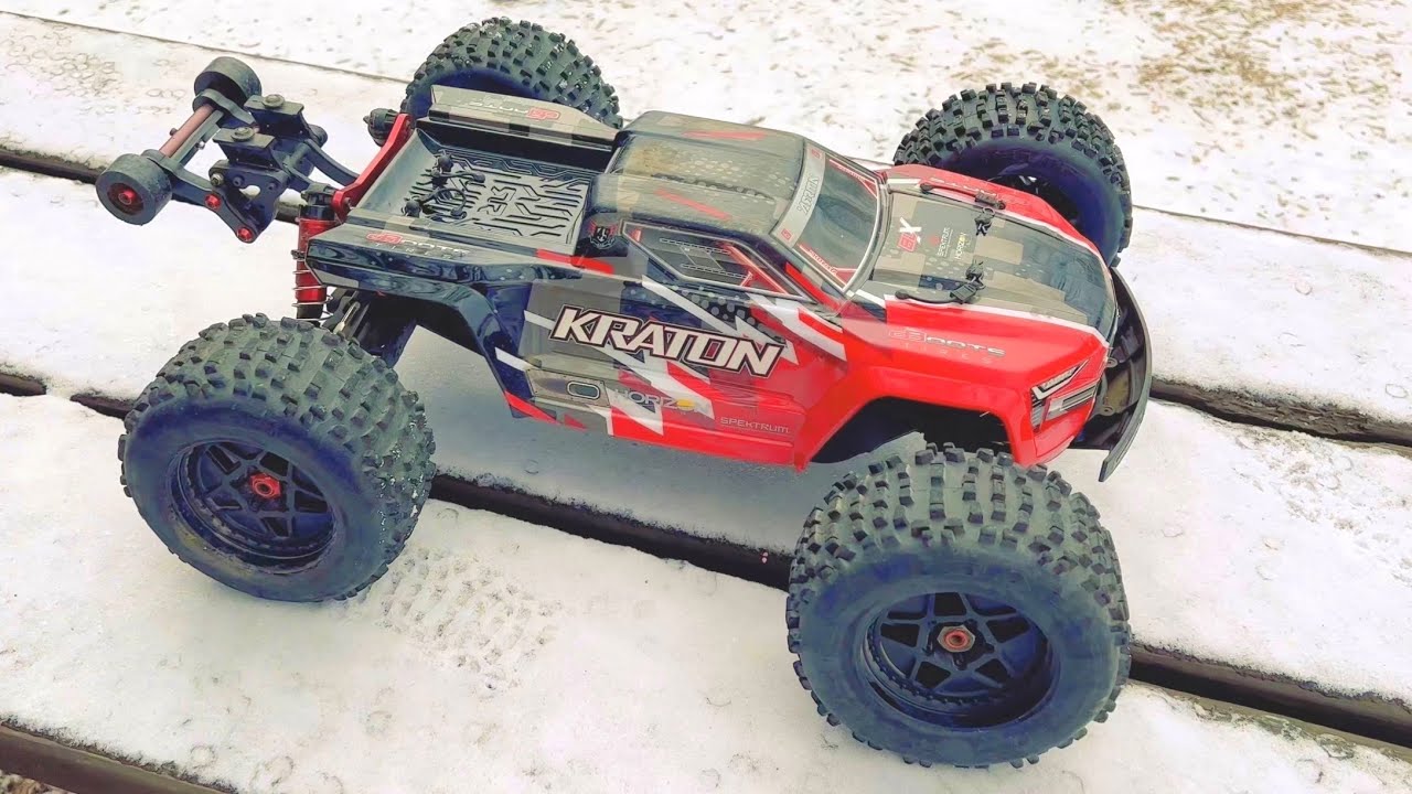 Arrma Kraton EXB // 6S Powered // Winter Snow Bash