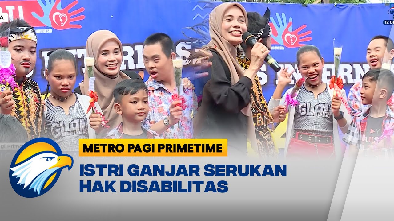 Istri Ganjar Didapuk jadi Ibu Asuh Disabilitas