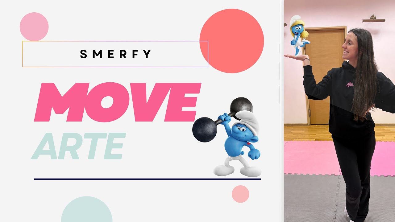 🕺Taniec dla dzieci | Smerfy 💙 | Move Arte
