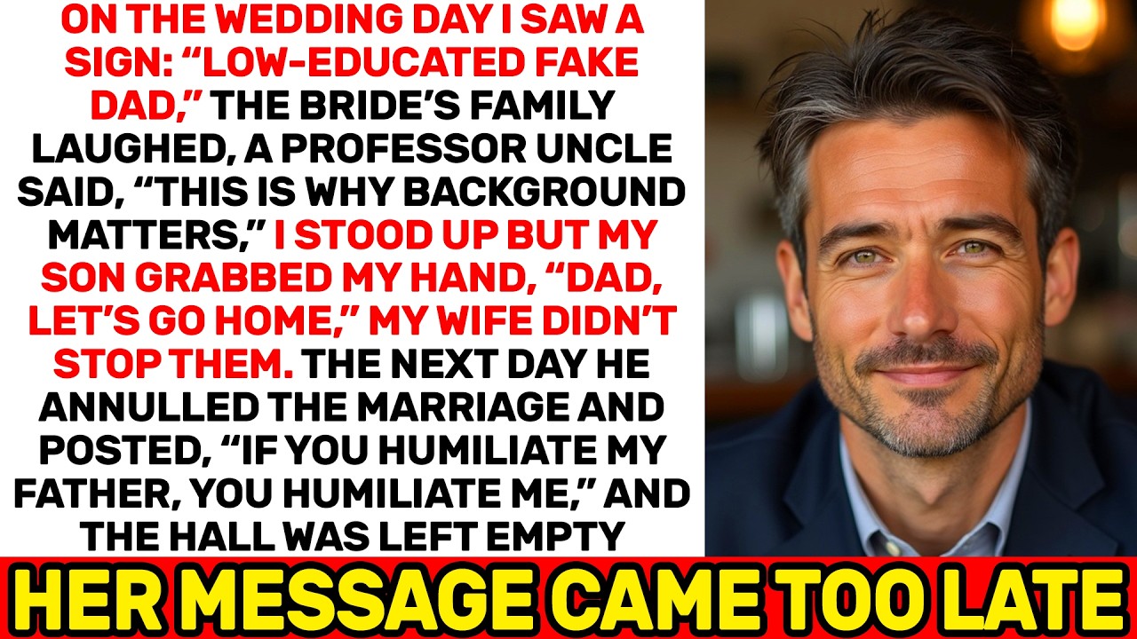 They Mocked Me at the Wedding. The Next Day My Son Ended the Marriage