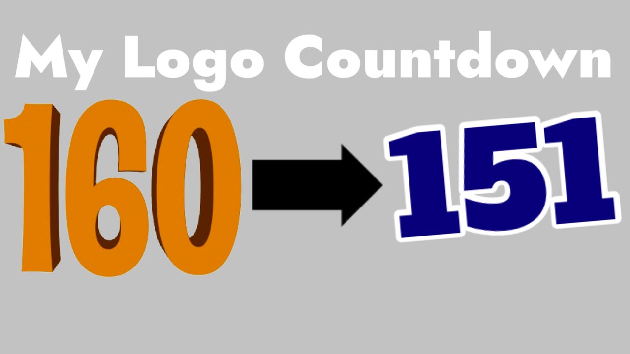 My Logo Countdown 160-151