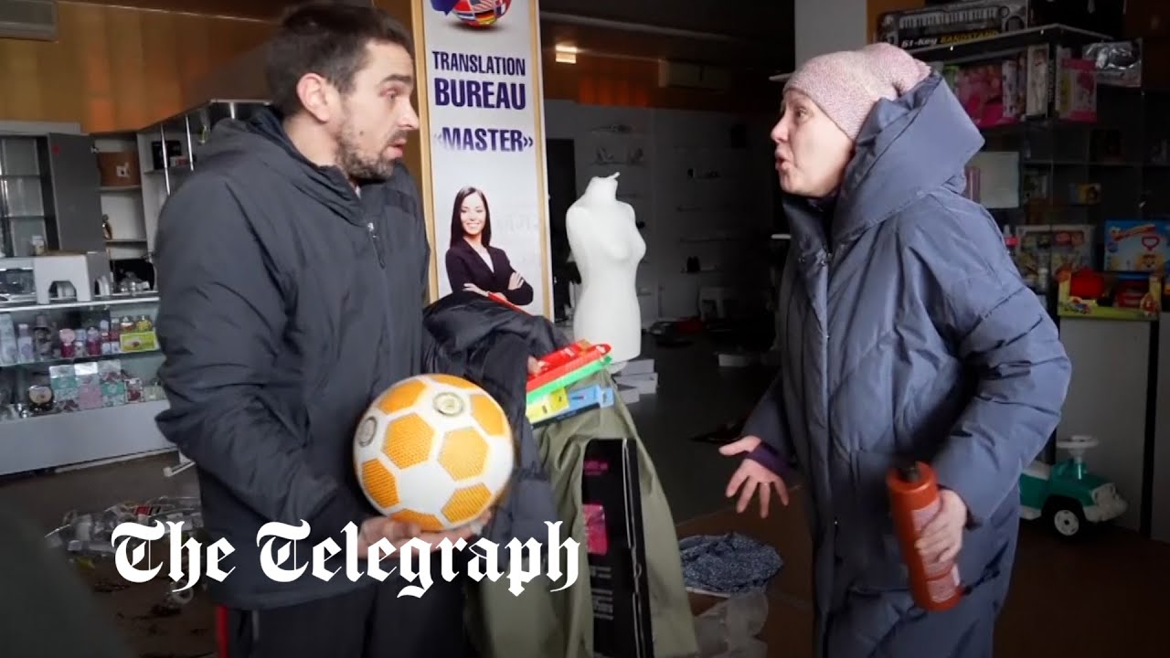 Mariupol: Search for food hits desperation as shopkeeper confronts looters | Ukraine-Russia war