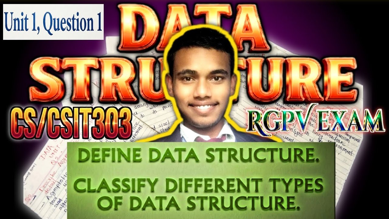 Data structure And Its Types| Rgpv 3rd Semester | Handwritten Notes | 