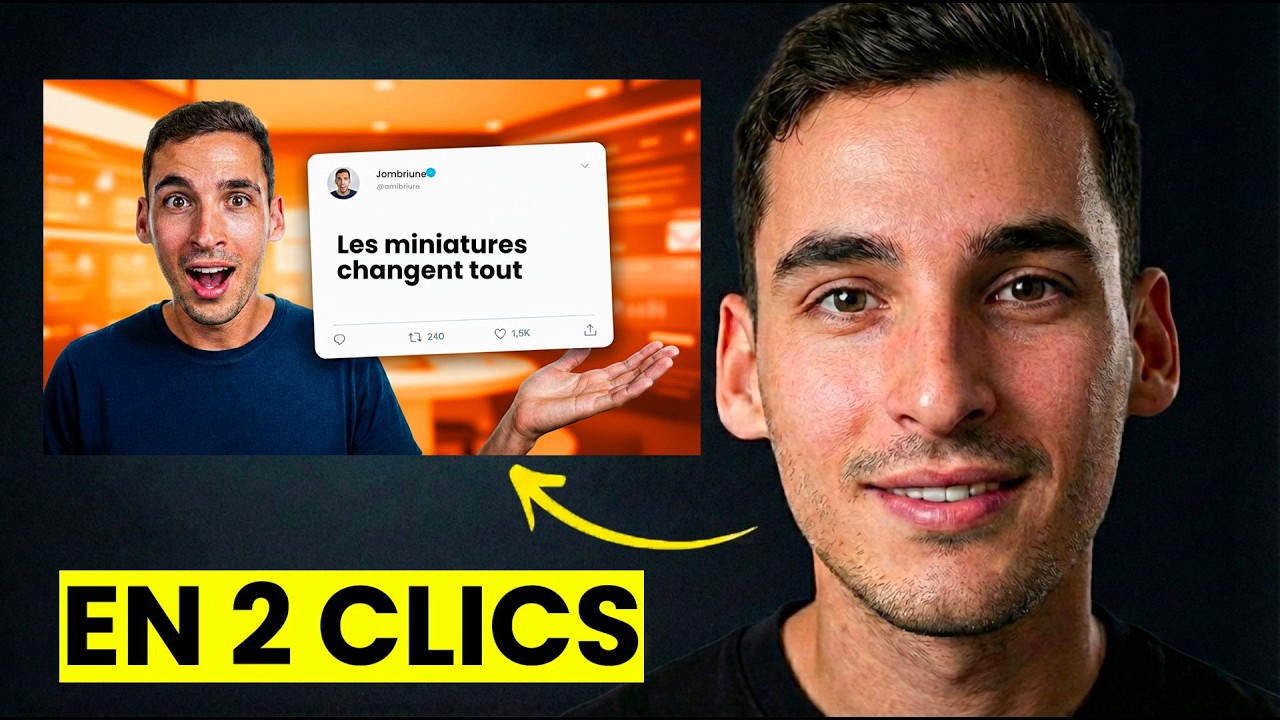 Comment faire une MINIATURE YouTube ✅ (Tuto Complet 2026)