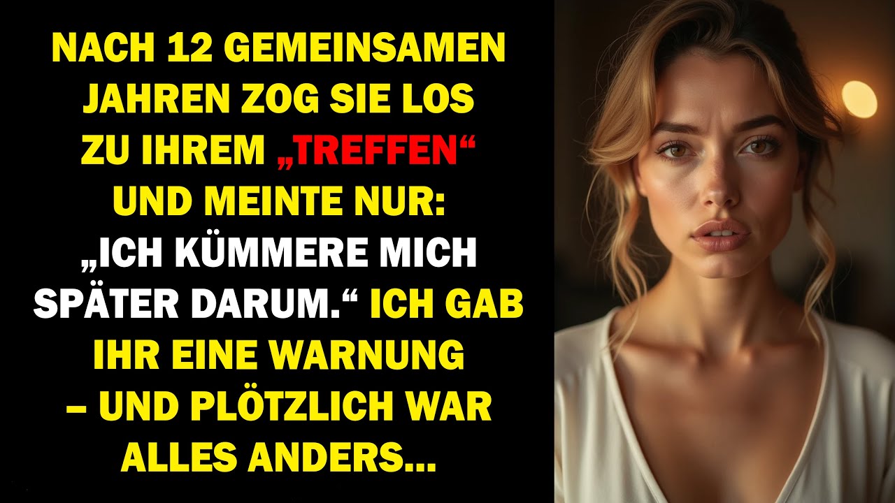 Nach 12 Jahren sah ich meine Frau im Café mit einem Fremden – und ich traf meine Entscheidung