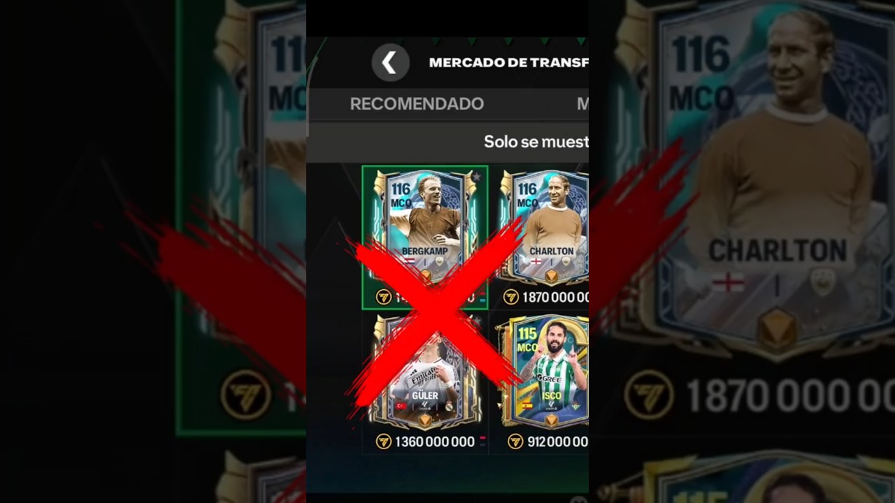 ❌ INCRE&Iacute;BLE BAJ&Oacute;N DE MERCADO EN LA PREVIA DE FC MOBILE 26 #fifamobile #fcmobile