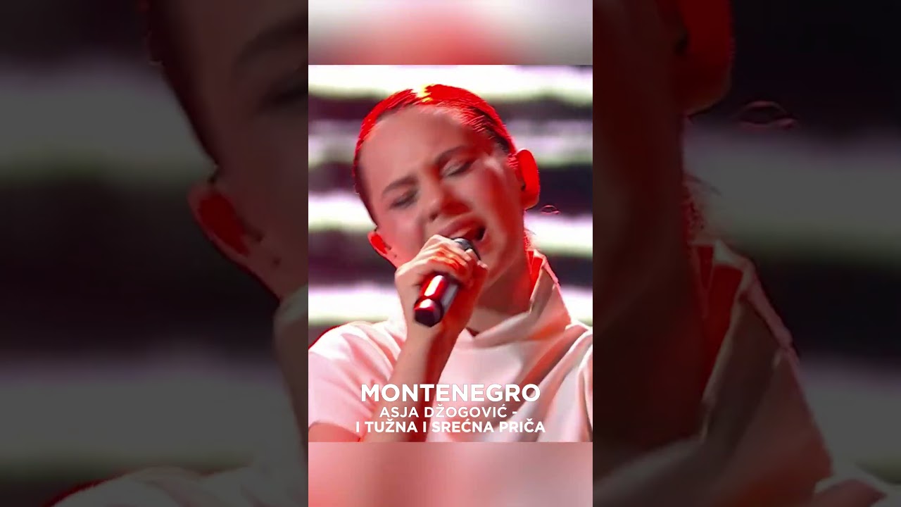 🇲🇪 Montenegro: Live from JESC 2025 of Asja Džogović – I tužna i srećna priča 
