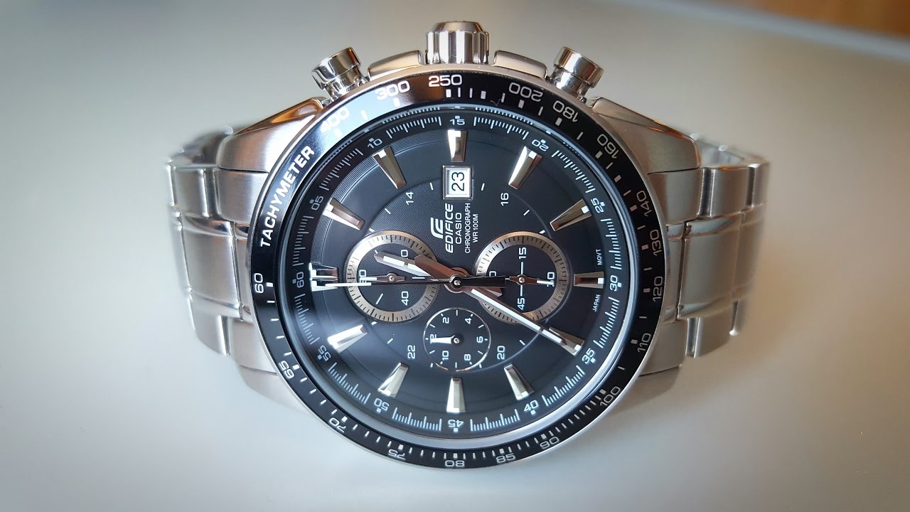 Обзор Casio Edifice EF-547D-1A1 (Review)