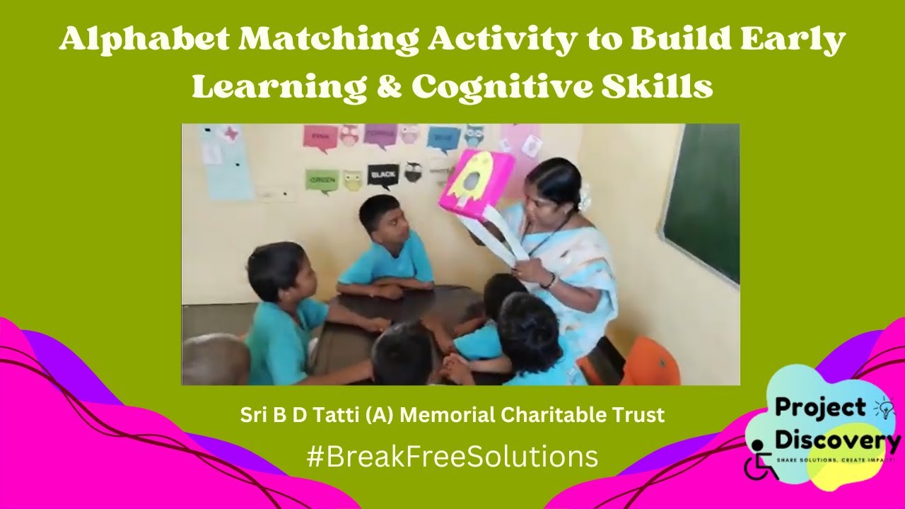 Alphabet Matching Activity to Build Early Learning & Cognitive Skills | BreakFreeSolution