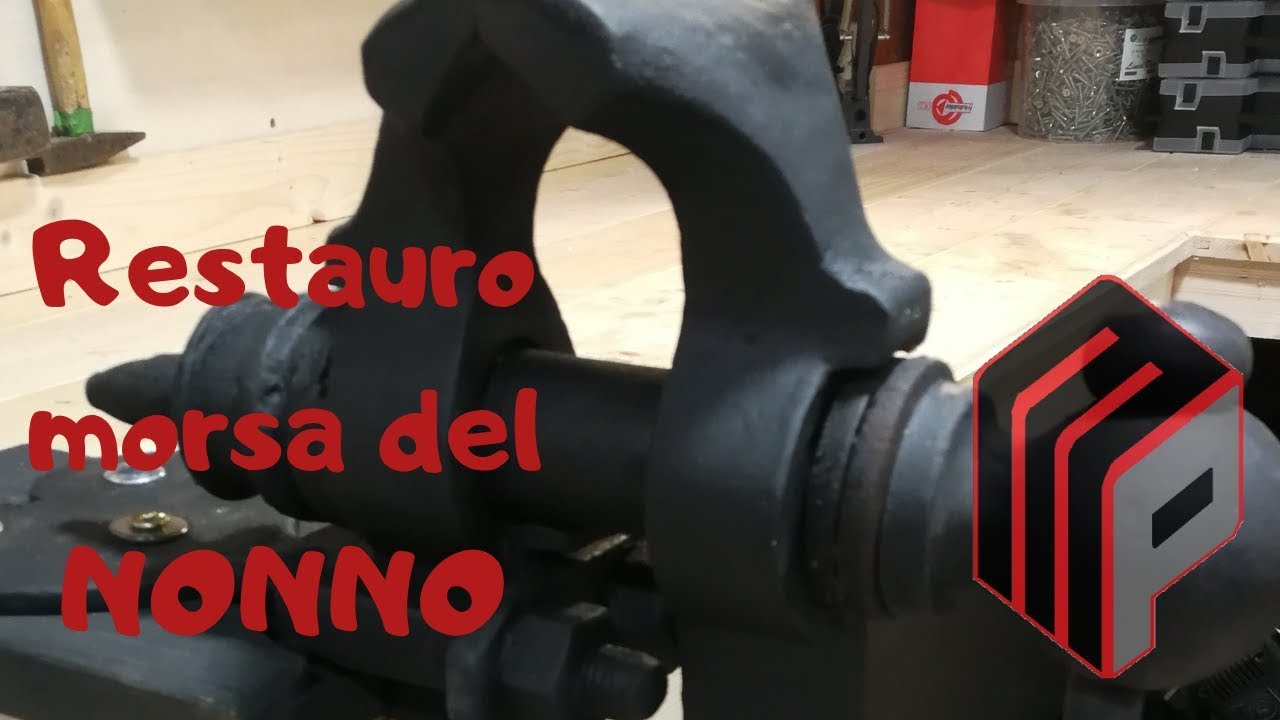 Vise Restoration //Restauro Morsa del nonno