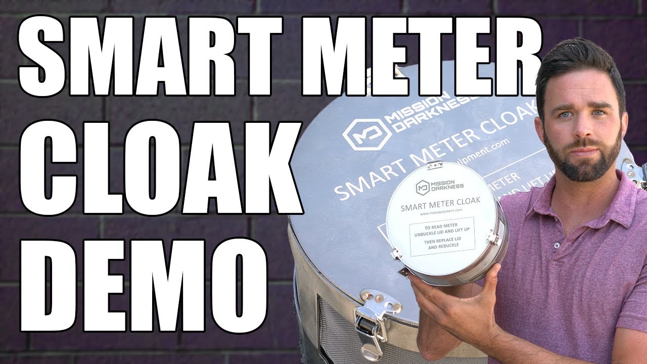 Smart Meter Cloak для экранирования огромного количества электромагнитного излучения, исходящего ...