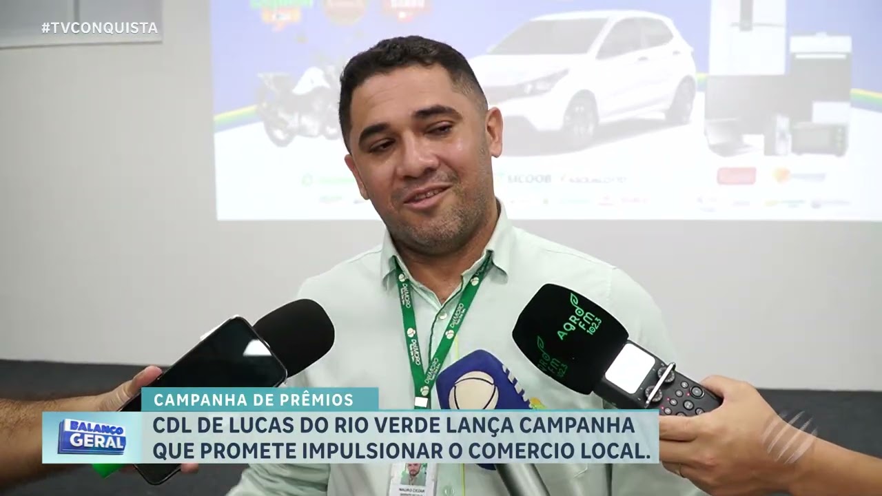 Compras premiadas em Lucas do Rio Verde: CDL lança campanha com prêmios