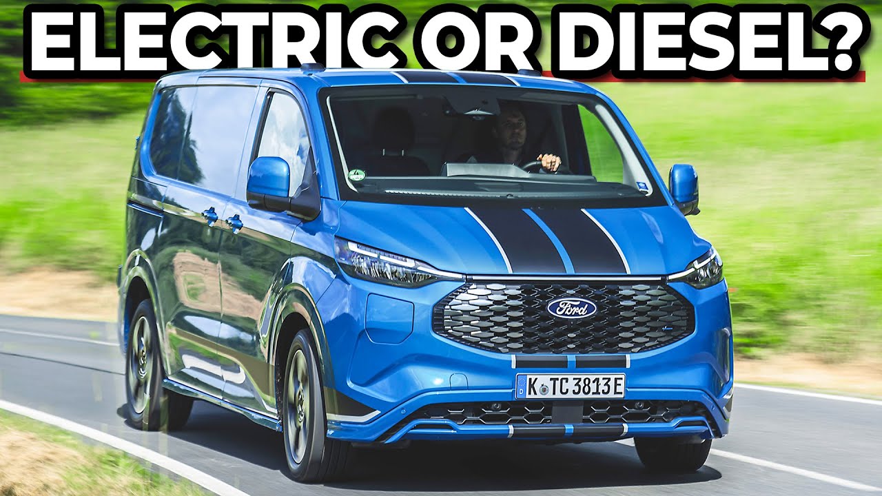 Будущее упорного труда? (Обзор Ford Transit Custom 2024)