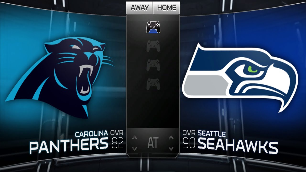 Madden NFL 15 GameDay | NFC Divisional - Carolina Panthers vs Seattle Seahawks (1/10/2015)