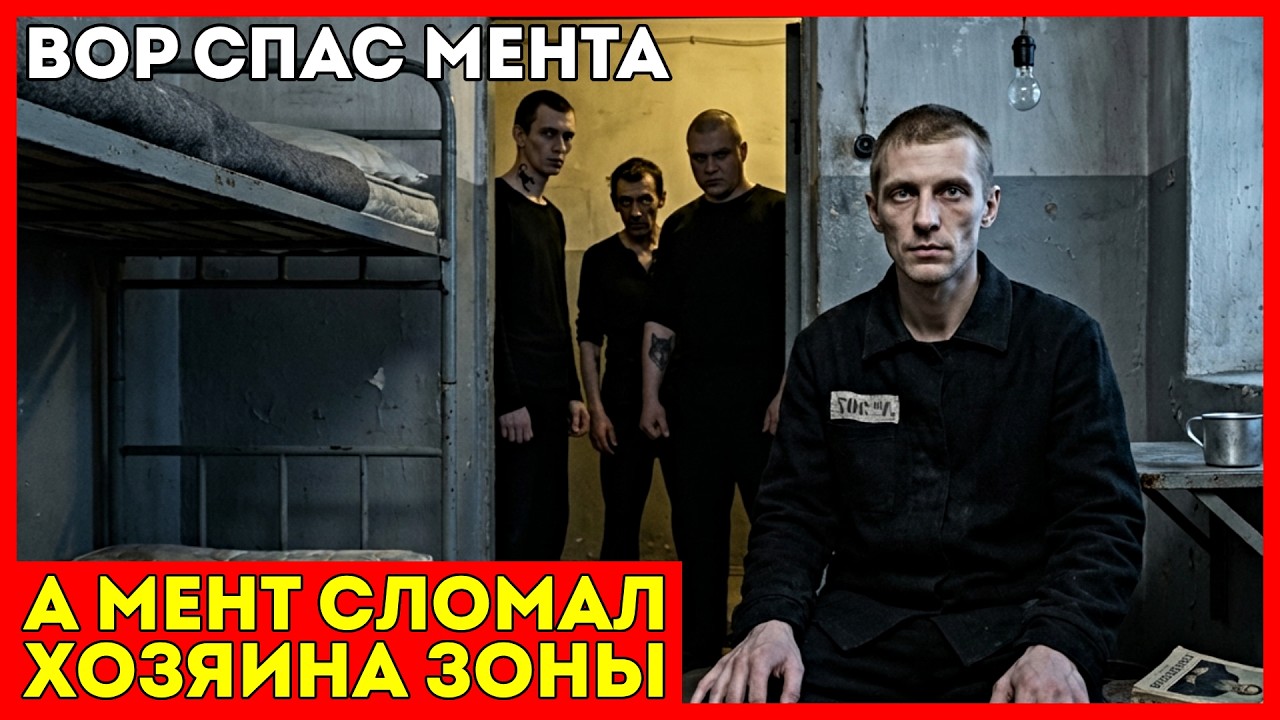 Честного СЛЕДАКА кинули на зону, где его ждали те, кого он сажал. Но он СЛОМАЛ систему изнутри...