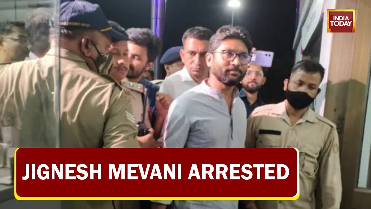 Gujarat MLA Jignesh Mevani Arrested By Assam Police Over Controversial Tweet | Breaking News