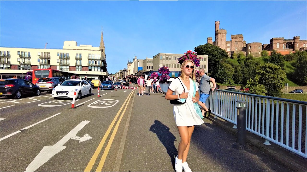Inverness Scotland Walking Tour - Virtual Walking