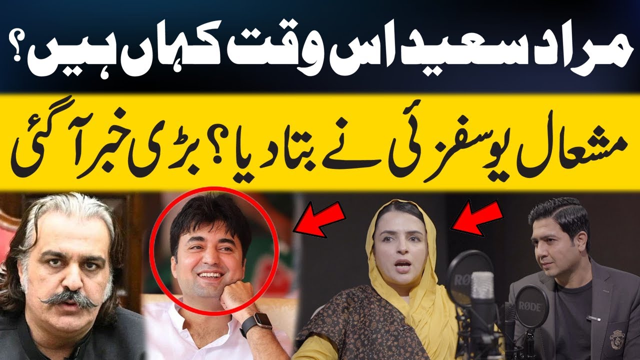 Mashal Yousafzai Reveals Murad Saeed’s Current Whereabouts? | Imran Khan | PTI | Hum Podcast