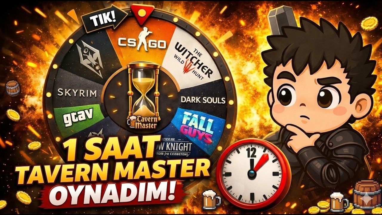 ÇARKTAN ÇIKAN OYUNU OYNADIM | TAVERN MASTER