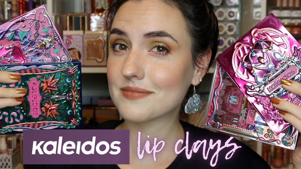 Kaleidos Lip Clay Collection | Lip Swatches of ALL 16 Shades + Review