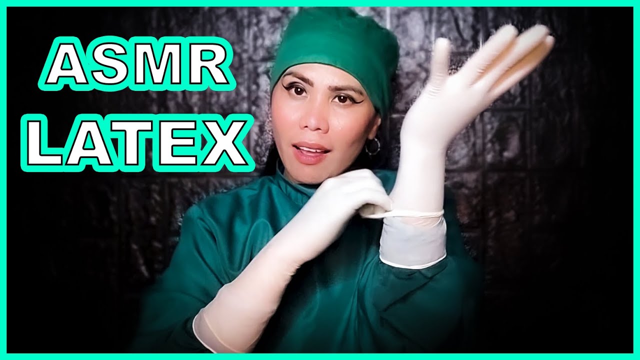 ASMR | Double Surgical Latex Gloves