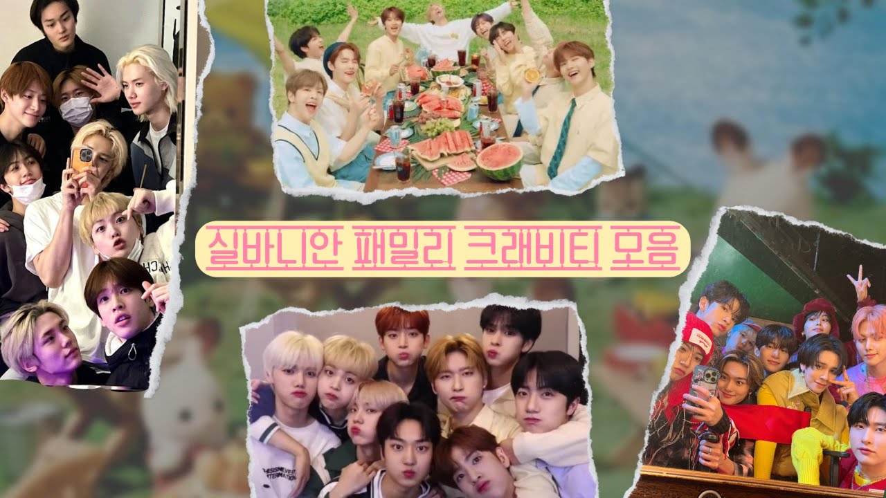 실바니안 패밀리 크래비티 모음❤️