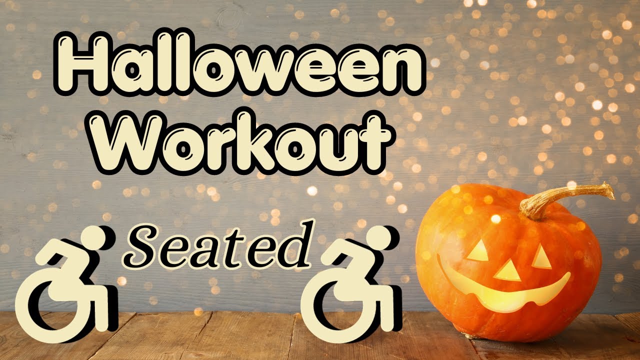 Halloween Seated Workout | Seated Exercise | Wheelchair Workout | Brain Break