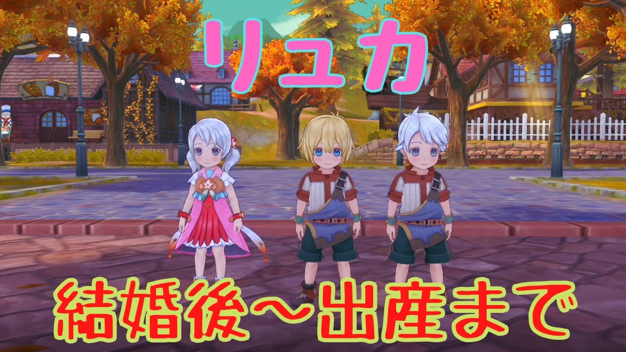 【RF5】リュカ　結婚後～双子出産まで【ルーンファクトリー】ネタバレあり
