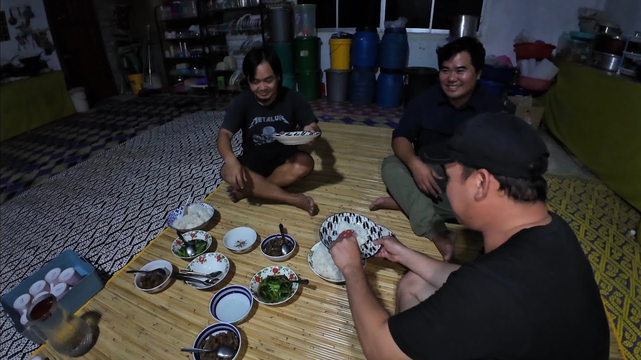 NGAJUNG TUAN JACKSON KE RUMAH PANJAI IA PU// 2 TAUN IA ENDA PULAI//DATAI ALU BAI MAKAI 