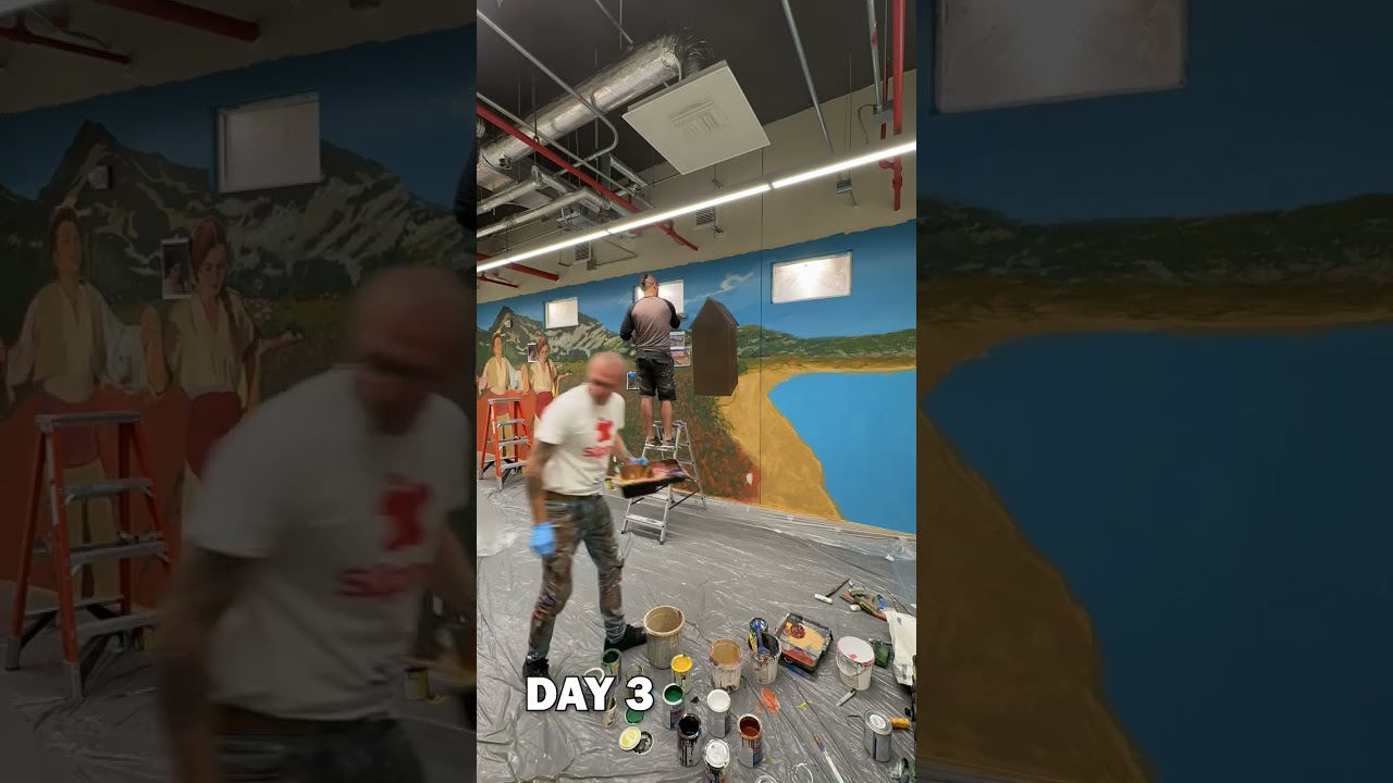 U.S. Embassy Sofia Mural by Nasimo and Sve