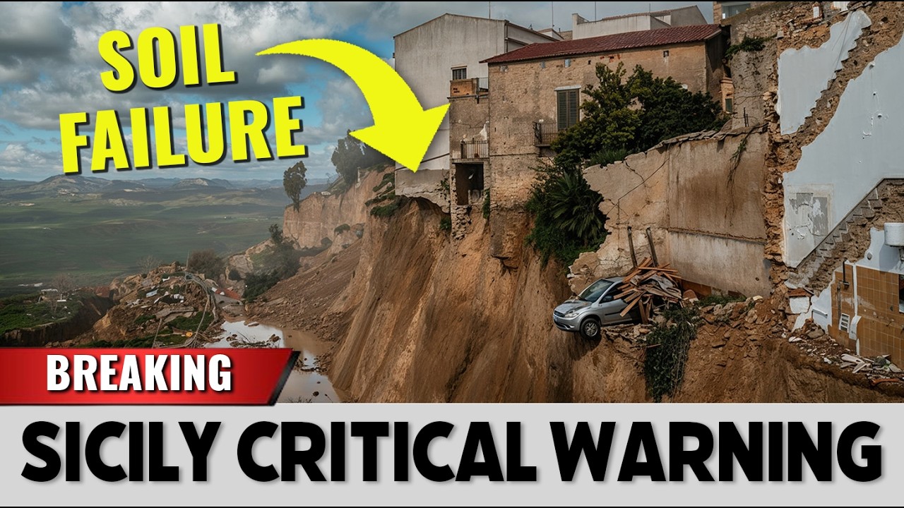 SICILY Landslide WORSE—Geologists Admit The Soil Under Town Has Turned Into 