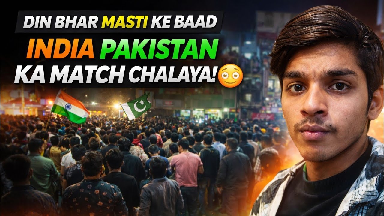 Mahashivratri Vlog 🙏 | India Pakistan Match Live | Aaj Bheed Lag Gayi 😳