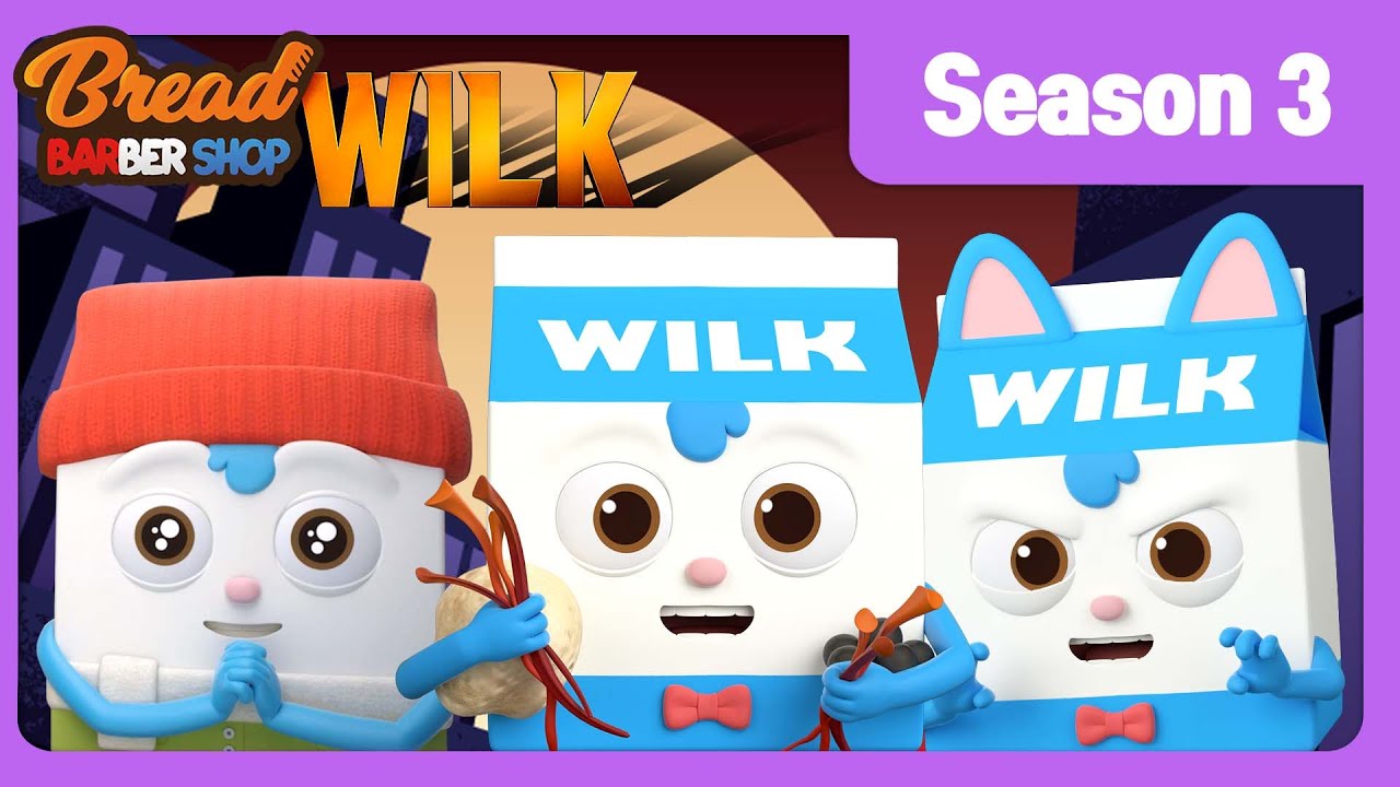 BreadBarbershop | It's Wilk Day! Part 3 | english /animation/dessert