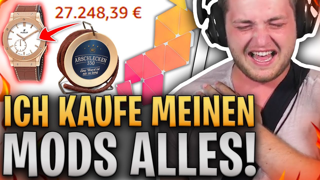 🤣😎TRY not to LAUGH Edition?! | Ich KAUFE meinen MODS ALLES was sie WOLLEN für 3000€ | Teil 2