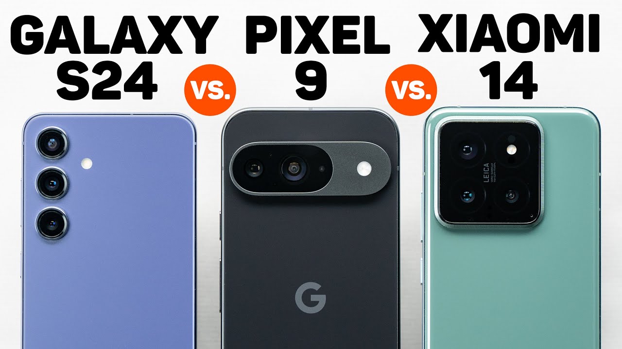 Das beste kompakte Smartphone? Galaxy S24 vs. Pixel 9 vs. Xiaomi 14 (Vergleich & Test)