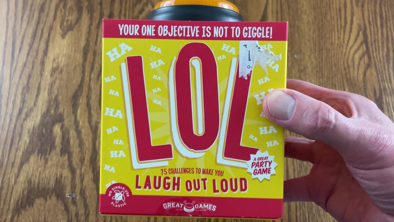 Professor Puzzle: Laugh Out Loud Game Unboxing